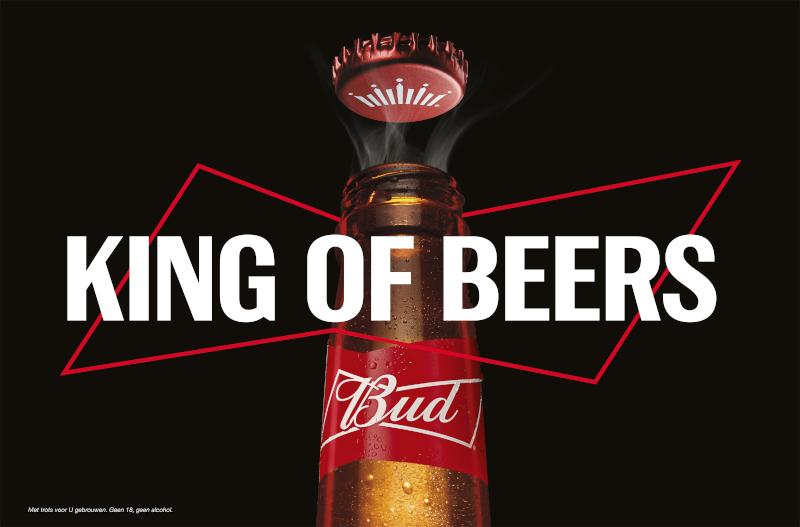 Bud, The King of Beers, komt naar Nederland